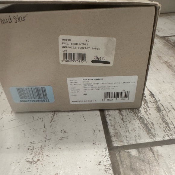 Golden Goose Women’s Mid Star, Size 40 (worn once) - Picture 7 of 8